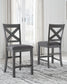 Myshanna Upholstered Barstool (2/CN)