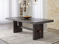 Burkhaus RECT Dining Room EXT Table