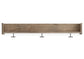 Oliah Wall Mounted Coat Rack w/Shelf