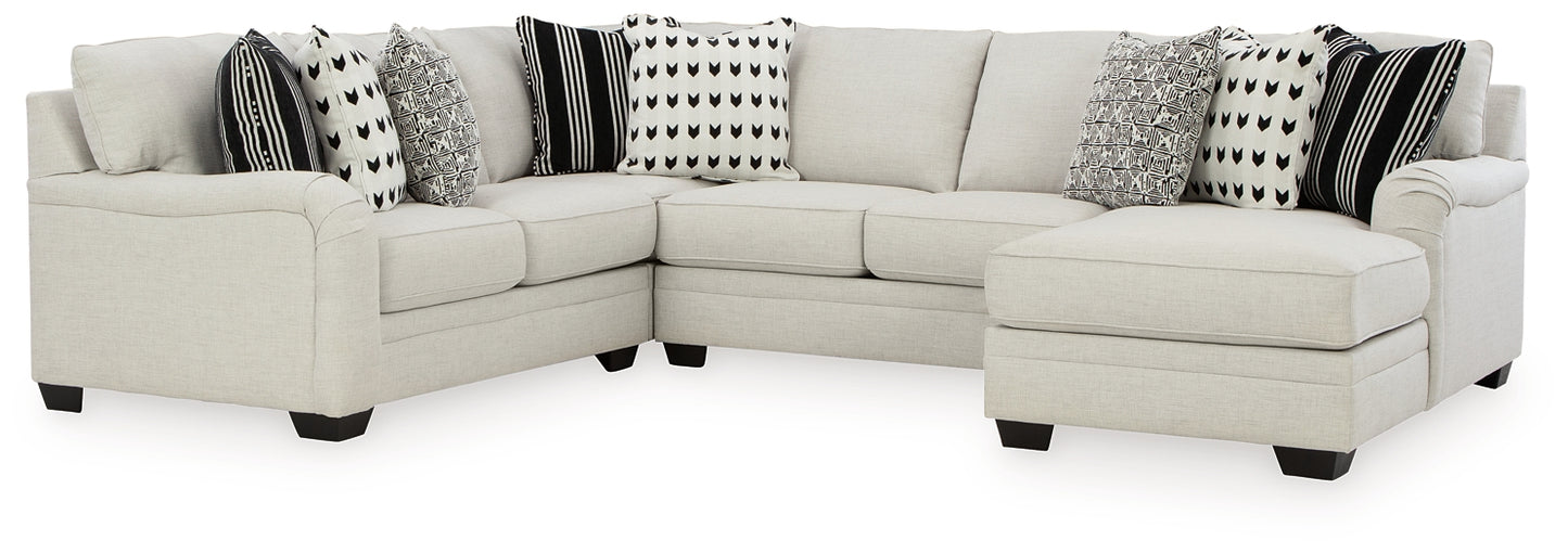 Huntsworth 4-Piece Sectional with Chaise