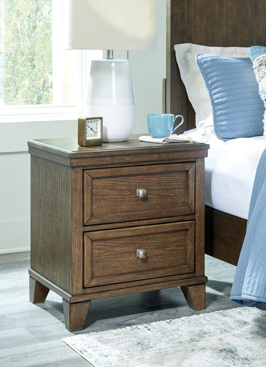 Shawbeck Two Drawer Night Stand