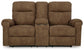 Edenwold DBL Rec Loveseat w/Console