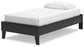 Socalle Twin Platform Bed with Nightstand