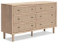 Cielden King Panel Headboard with Dresser