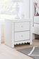 Mollviney Twin Panel Headboard with Nightstand