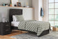 Belachime Twin Panel Bed with Nightstand