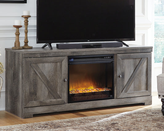 Wynnlow 63" TV Stand with Electric Fireplace