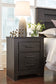 Brinxton King/California King Panel Headboard with Mirrored Dresser and 2 Nightstands