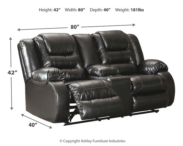 Vacherie Sofa, Loveseat and Recliner