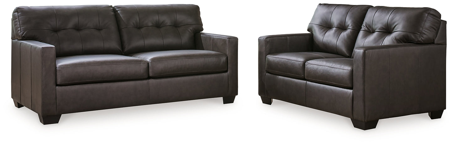 Belziani Sofa and Loveseat