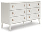 Aprilyn Twin Panel Bed with Dresser