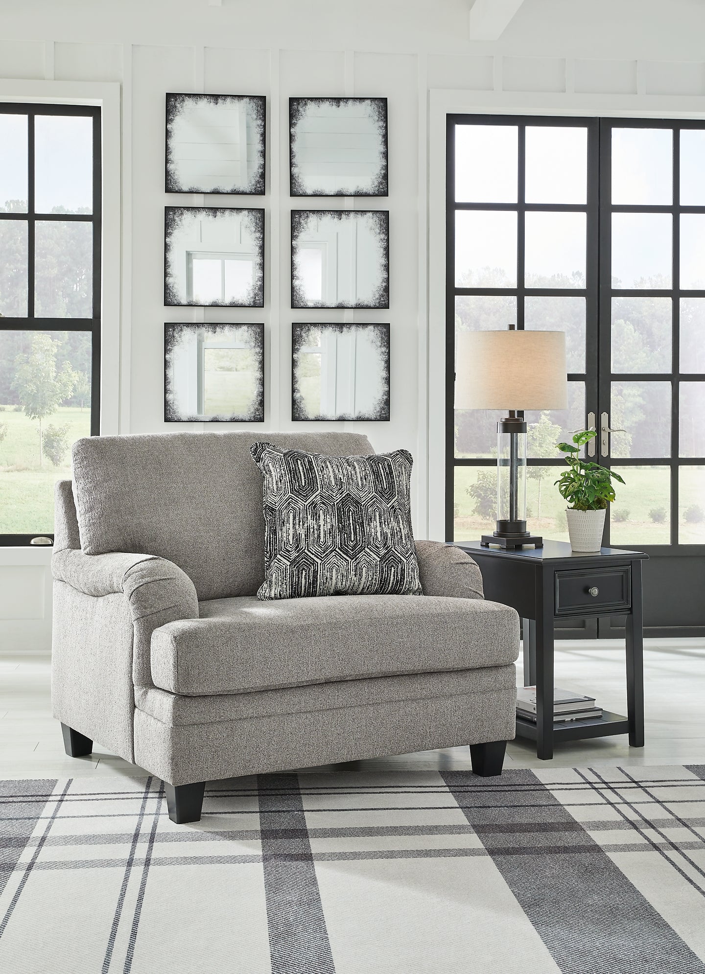 Davinca Chair and Ottoman